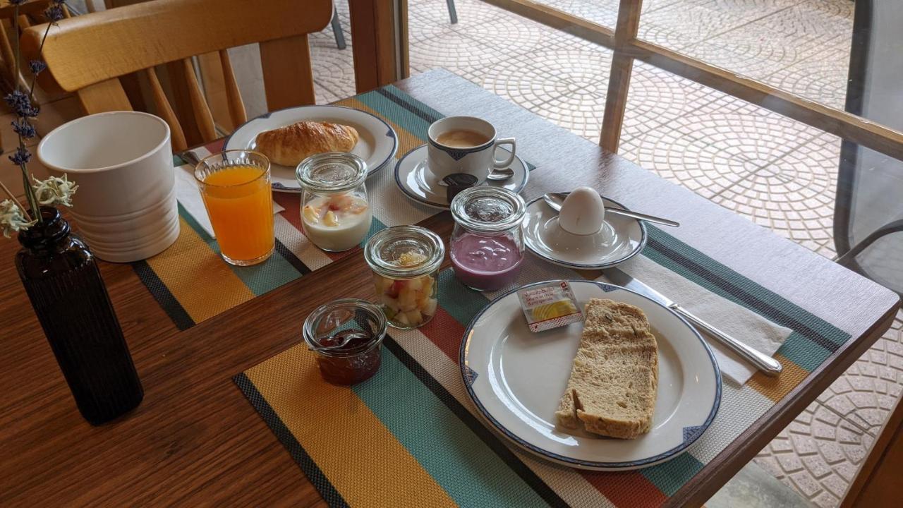 Hotel Beau-Séjour Leukerbad Buitenkant foto